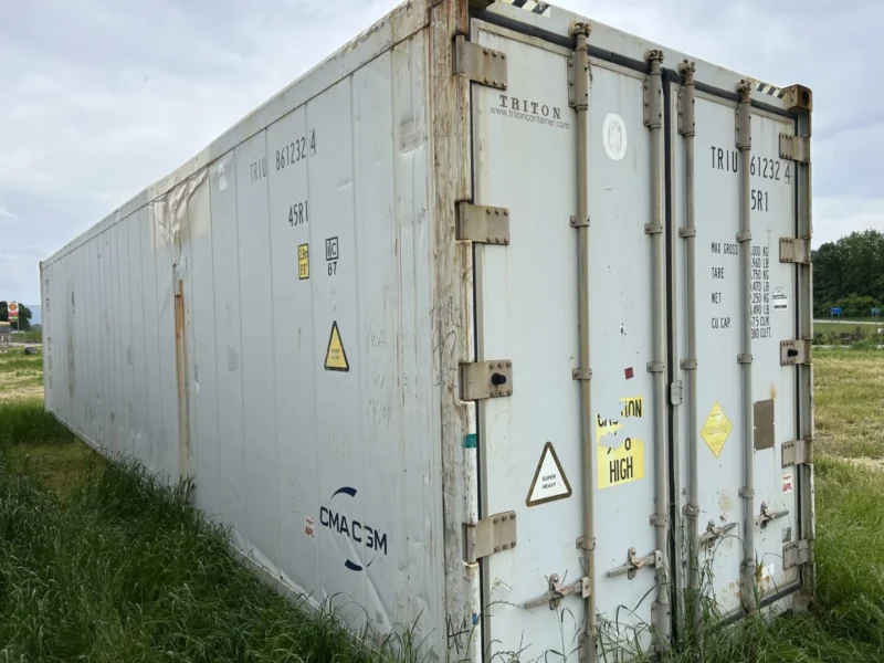 40ft High Cube Refrigerated Storage Container for Sale USA